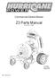 Z3 Parts Manual S/N Z Z17895