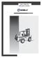 LIFT TRUCK SPECIFICATIONS
