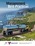 Best Practices SAFETY FIRST. 20 th. Technologies and techniques for tanker fleet safety