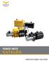 POWER UNITS CATALOG INNOVATIVE MOBILE SOLUTIONS