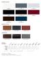 colour availability 01J2 Starlight Black MICA Walnut nebula platinum leather Cabernet