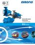 abcdef EUseries EN733/DIN End Suction Centrifugal Pumps   where innovation flows SNG