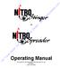 Operating Manual. TM Trailer Sales, Inc. - Your Lowboy Dealer -