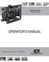 ONL773LW3 For Model: NL773LW3 OPERATOR S MANUAL. Marine Generators Marine Diesel Engines Land-Based Generators