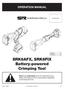 SRK6AFX, SRK6FIX Battery-powered Crimping Tool