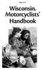 Wisconsin Motorcyclists Handbook