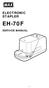 ELECTRONIC STAPLER EH-70F SERVICE MANUAL