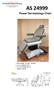 AS Electric Facial Chair. * Power supply: AC 110V, 50-60HZ * No-load Output: 50 W * Full-load Output: 200 W * Capacity: 160 kg