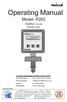Operating Manual Model- P282 Digiflow Controller