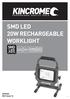 SMD LED 20W RECHARGEABLE WORKLIGHT