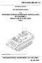 TM OPPOSING FORCES SURROGATE VEHICLE (OSV) M113A3/BMP (EIC AUK) HULL TECHNICAL MANUAL UNIT MAINTENANCE MANUAL FOR