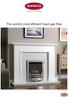 The world s most efficient flued gas fires