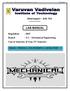 ICAL ENG LAB MANUAL. Dharmapuri Regulation : 2013 Branch : B.E. - Mechanical Engineering Year & Semester: II Year / IV Semester VVIT