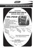 MITSUBISHI Galant 2004-up (with auto climate control) APPLICATIONS INSTALLATION INSTRUCTIONS FOR PART KIT FEATURES KIT COMPONENTS