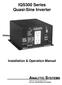 IQS300 Series Quasi-Sine Inverter. Installation & Operation Manual