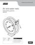 Air and water reels. Models and Series B. Installation and maintenance guide DANGER