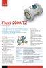 Fluxi 2000/TZ Turbine Gas Meter