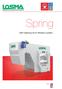 Spring. Self-cleaning drum filtration system ENG