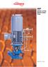 Pump Division MSP. Vertical, In-line, Medium Speed Pump. Bulletin PS-10-1c (E/A4)