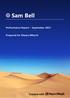 Sam Bell. Created with. Performance Report September Prepared for Khaztu Mhyrrh. Page 1 of 51