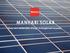 MANHARI SOLAR. (Your own renewable energy management experts)
