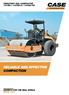 VIBRATORY SOIL COMPACTOR 1107EX I 1107EX-D I 1107EX-PD RELIABLE AND EFFECTIVE COMPACTION