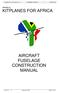 KITPLANES FOR AFRICA AIRCRAFT FUSELAGE CONSTRUCTION MANUAL
