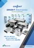ORIENT Electronics. FDR Series, JSF Series CSF Series, NCSF Series DC-DC Converter, Noise filter. Innovation and Reliability.