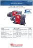 Instruction Manual. E1M40, E1M80, E2M40 and E2M80 E2M40S and E2M80S Rotary Vacuum Pumps. Item Number