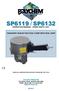 SP6119 / SP6132 OPERATION MANUAL SPARE PARTS LIST