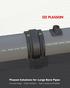 Plasson Solutions for Large Bore Pipes