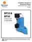 barmesapumps.com BP33 & BP & RPM Installation, Operation & Maintenance Manual Submersible Sump / Utility Pumps