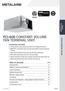 FAN POWERED SERIES FCI-600 CONSTANT VOLUME FAN TERMINAL UNIT SPECIFIABLE FEATURES