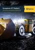 Scooptram ST7 Battery. Power Unleashed the new Scooptram ST7 Battery is a fully electric powered and automation ready underground loader