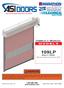 109LP MODELS OWNER S MANUAL HIGH SPEED RIGID PANEL ROLL UP DOORS DIRECT DRIVE (DOORS SHIPPED AFTER APRIL 2017)