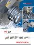 VG-Cut. Complete Range of Turning Solutions INCH METRIC. Innovative Grooving & Turning Solutions