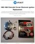 Chevrolet Corvair Electronic Ignition