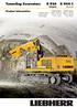 Tunneling Excavators. Product Information. Compact
