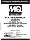 PLASTER / MORTAR MIXERS WM-120P Series (Polyethylene Drum Hydraulic) WM-120S Series (Steel-Drum Hydraulic)