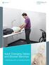 Adult Changing Tables and Shower Benches. - a flexible approach to changing situations