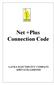 Net +Plus Connection Code