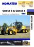 GD555-5 & GD655-5 MOTOR GRADER. Australian and New Zealand Version GD & Photo may include optional equipment