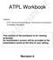 ATPL Workbook. ATPL Advanced Aerodynamics, Performance and Systems Knowledge (Aeroplane)