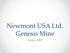 Newmont USA Ltd. Genesis Mine June 6, 2009