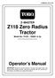 Z118 Zero Radius Tractor