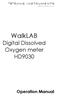 WalkLAB Digital Dissolved Oxygen meter HD9030