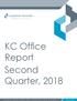 KC Office Report Second Quarter, 2018