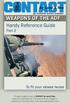 WEAPONS OF THE ADF. Handy Reference Guide Part 2