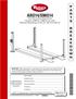 ARO14/SMO14. Four Post Surface Mounted Lift Capacity 14,000 lbs. (7,000 lbs. per axle) Maximum Wheelbases of 212-1/2, 192-1/2 & 158-1/2