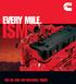 EVERY MILE. ISM FOR LINE-HAUL AND VOCATIONAL TRUCKS